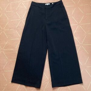 Vince crop wide leg pants black size 2 NWOT